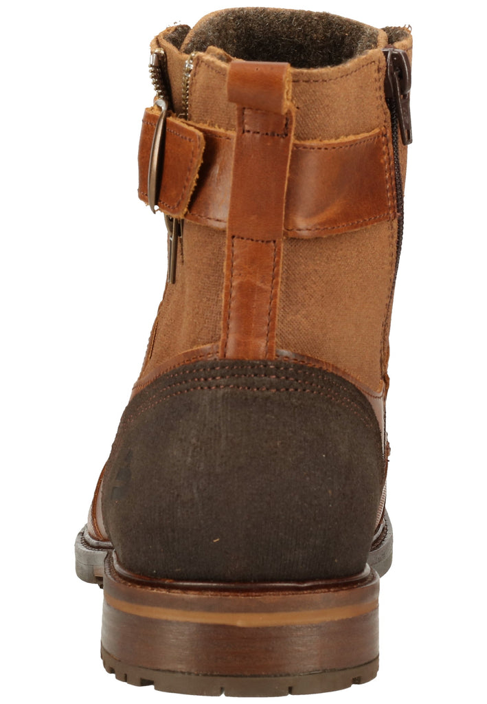 Bullboxer Stiefelette Leder Tan
