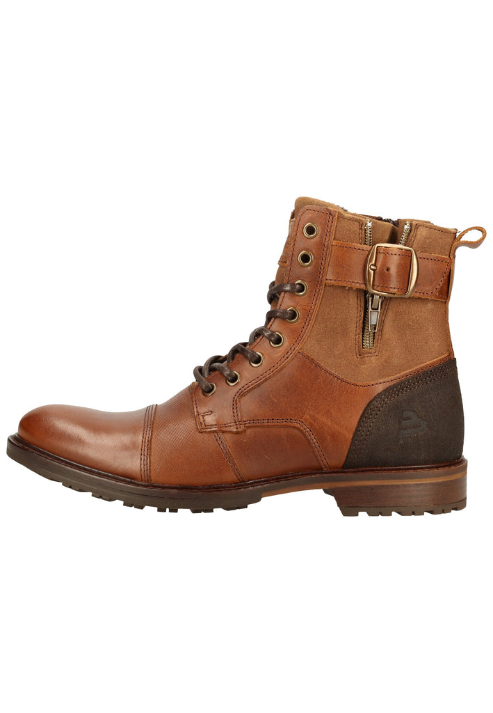 Bullboxer Stiefelette Leder Tan