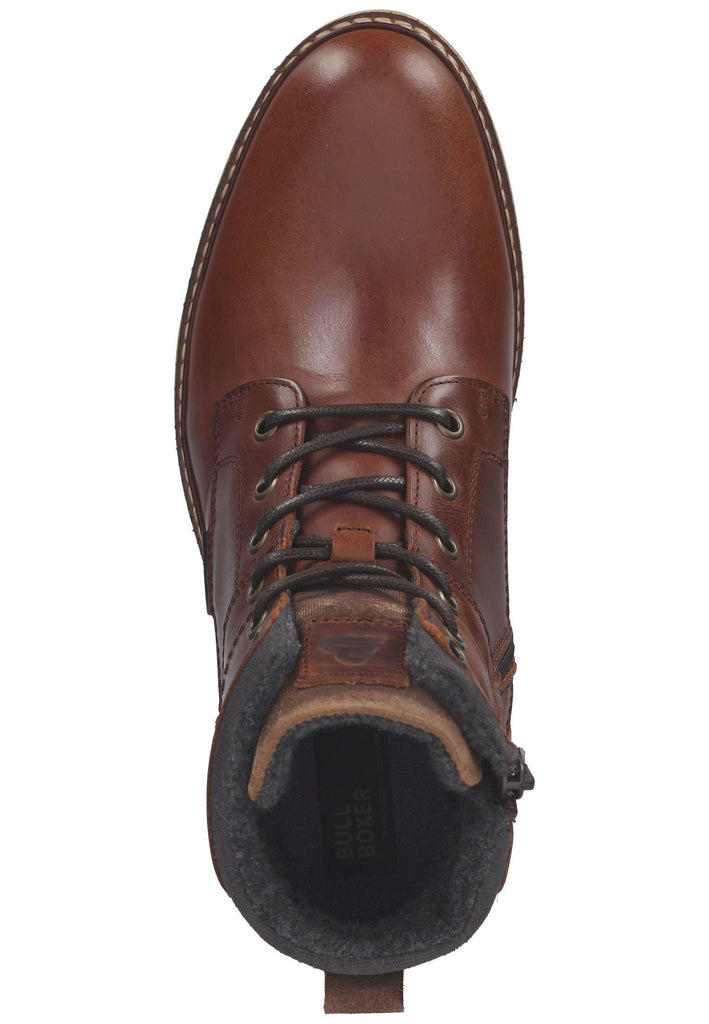 Bullboxer Stiefelette Leder Tan Warmfutter