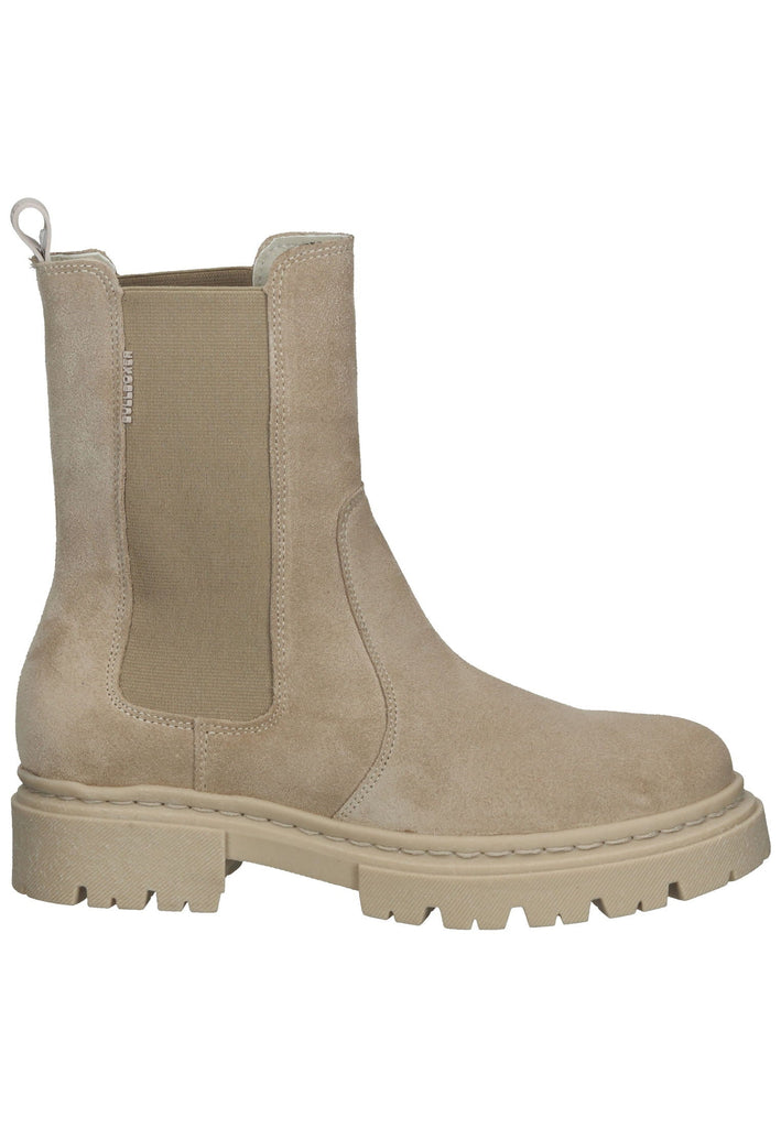Bullboxer Stiefelette Leder/Textil Beige