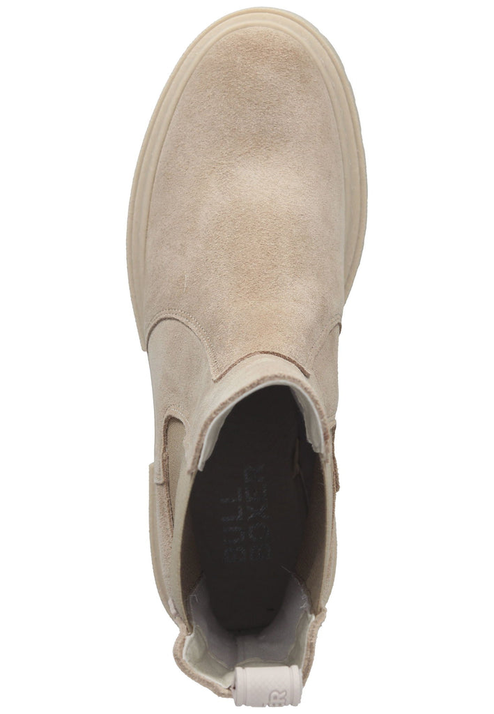 Bullboxer Stiefelette Leder/Textil Beige