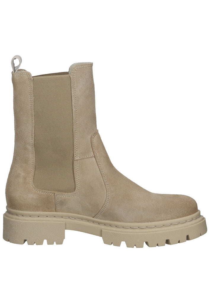 Bullboxer Stiefelette Leder/Textil Beige