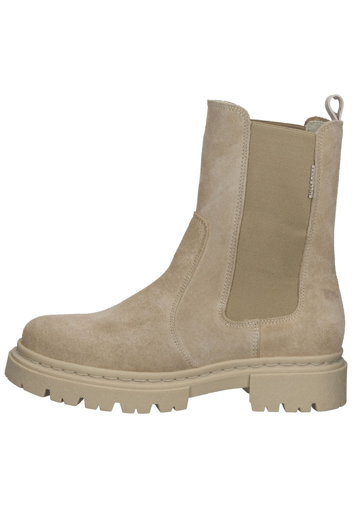 Bullboxer Stiefelette Leder/Textil Beige