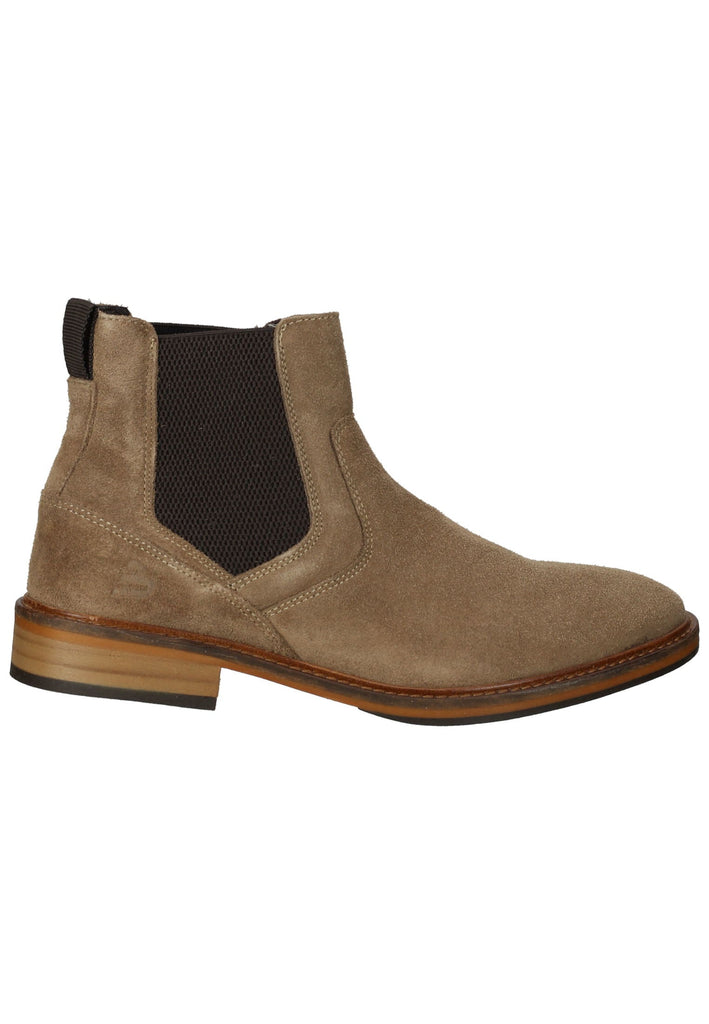 Bullboxer Stiefelette Leder/Textil Beige