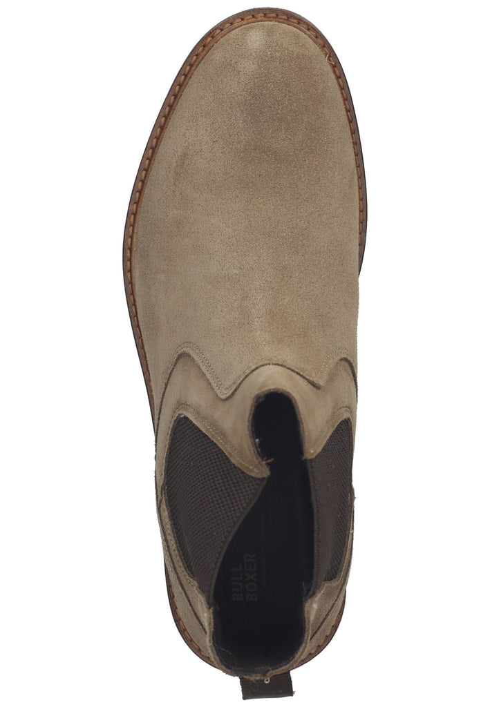 Bullboxer Stiefelette Leder/Textil Beige