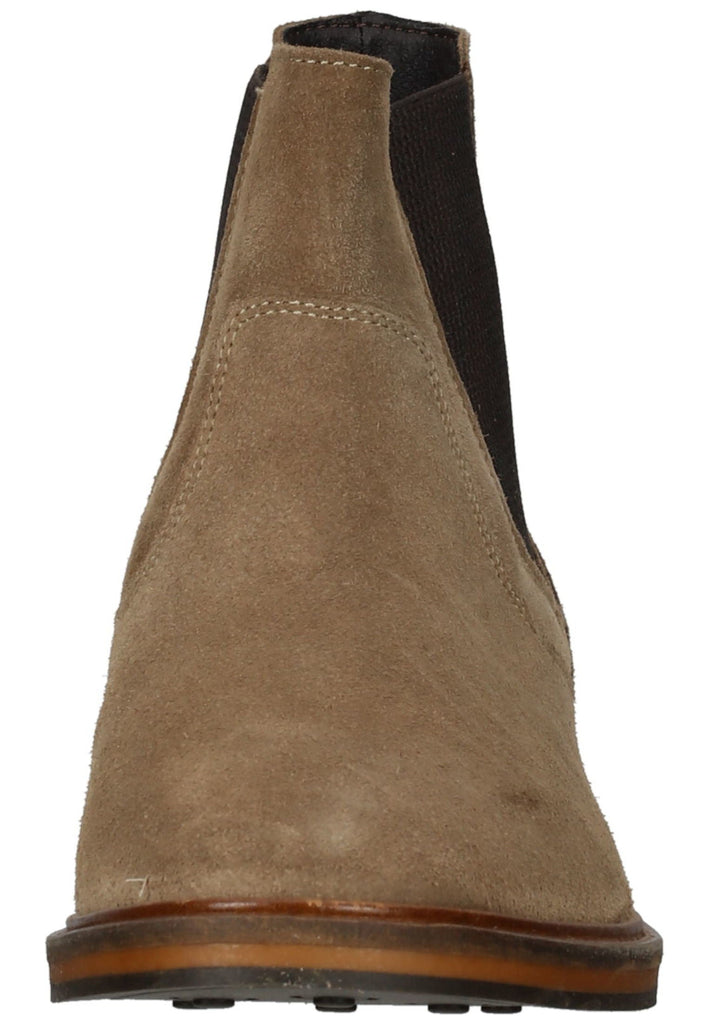 Bullboxer Stiefelette Leder/Textil Beige