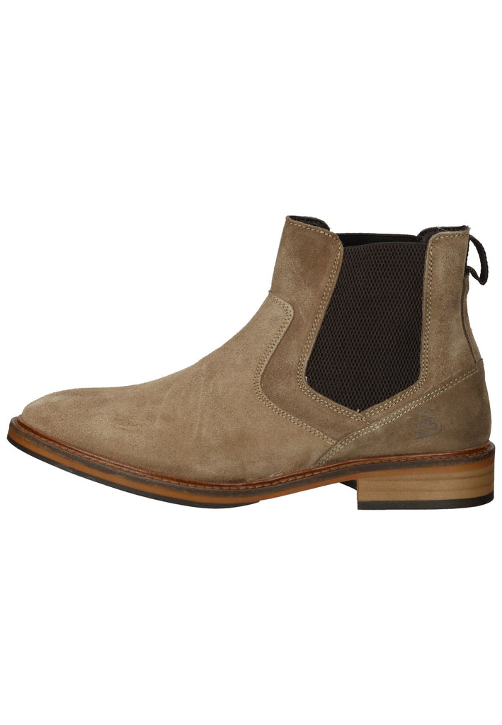 Bullboxer Stiefelette Leder/Textil Beige