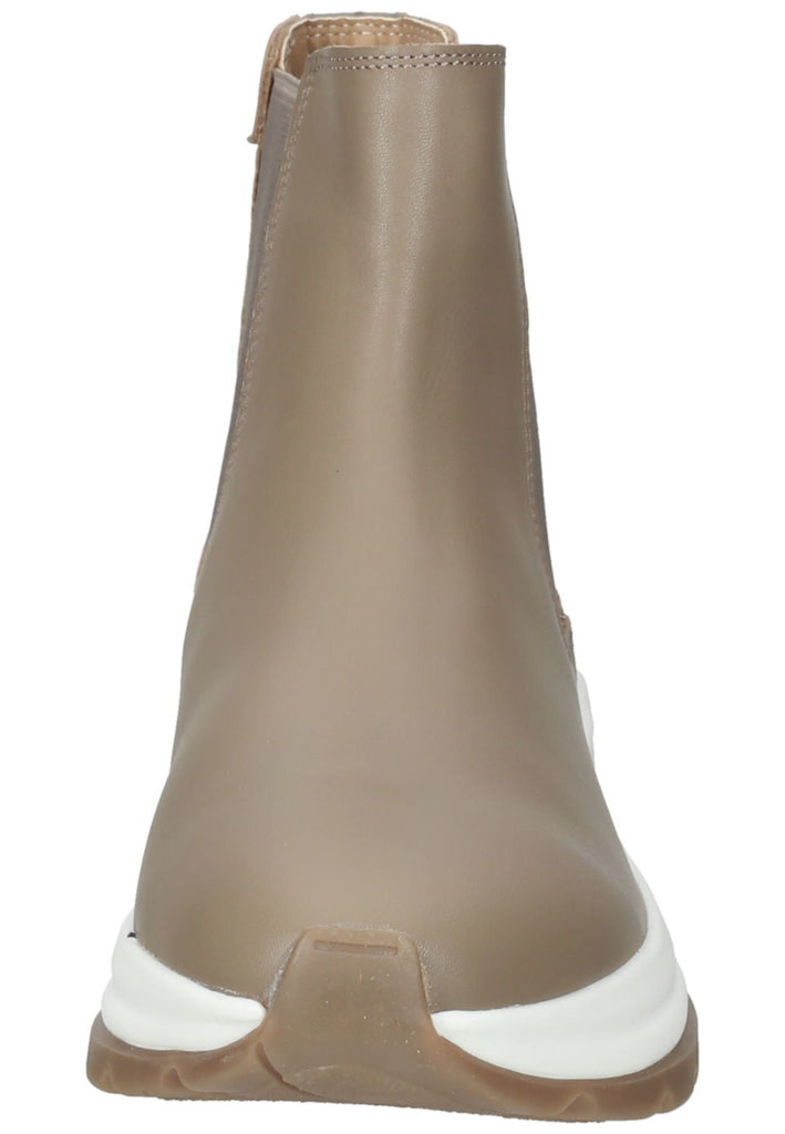 Bullboxer Stiefelette Leder/Textil Beige/Weiß