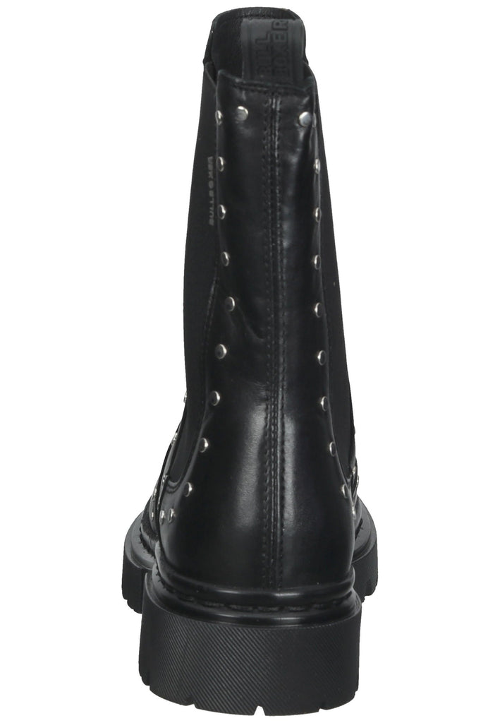 Bullboxer Stiefelette Leder/Textil Black