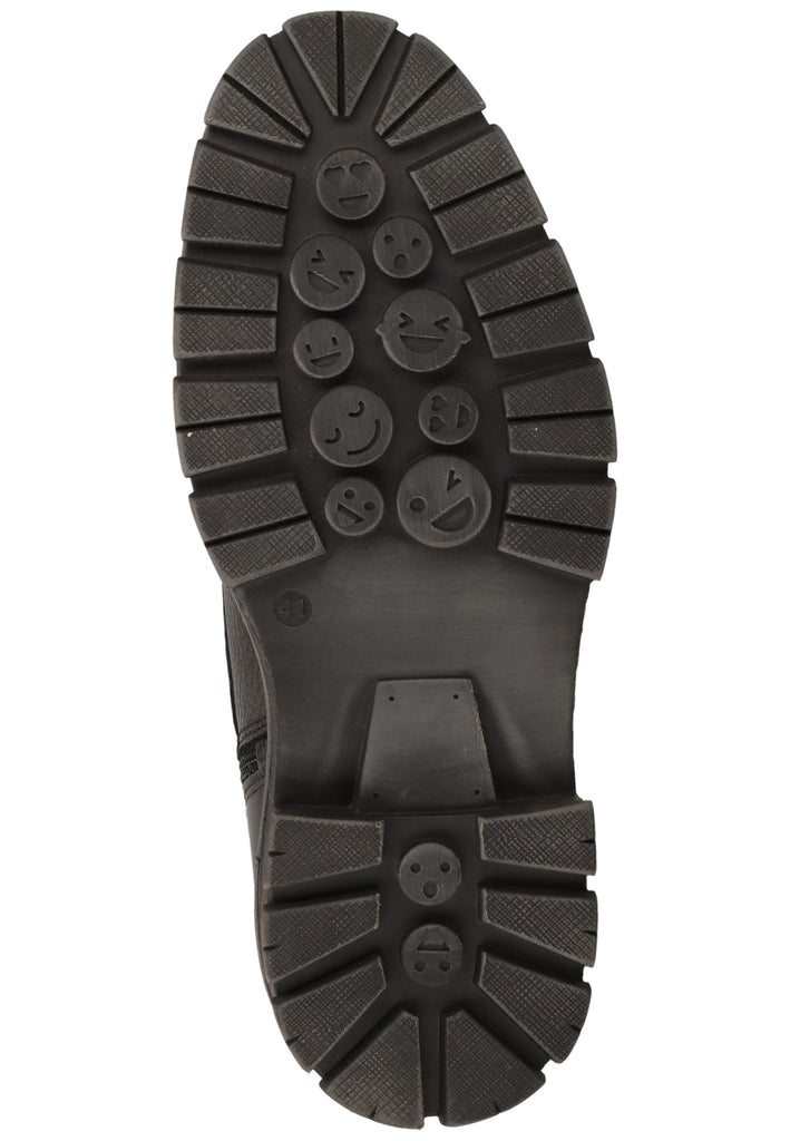 Bullboxer Stiefelette Leder/Textil Black