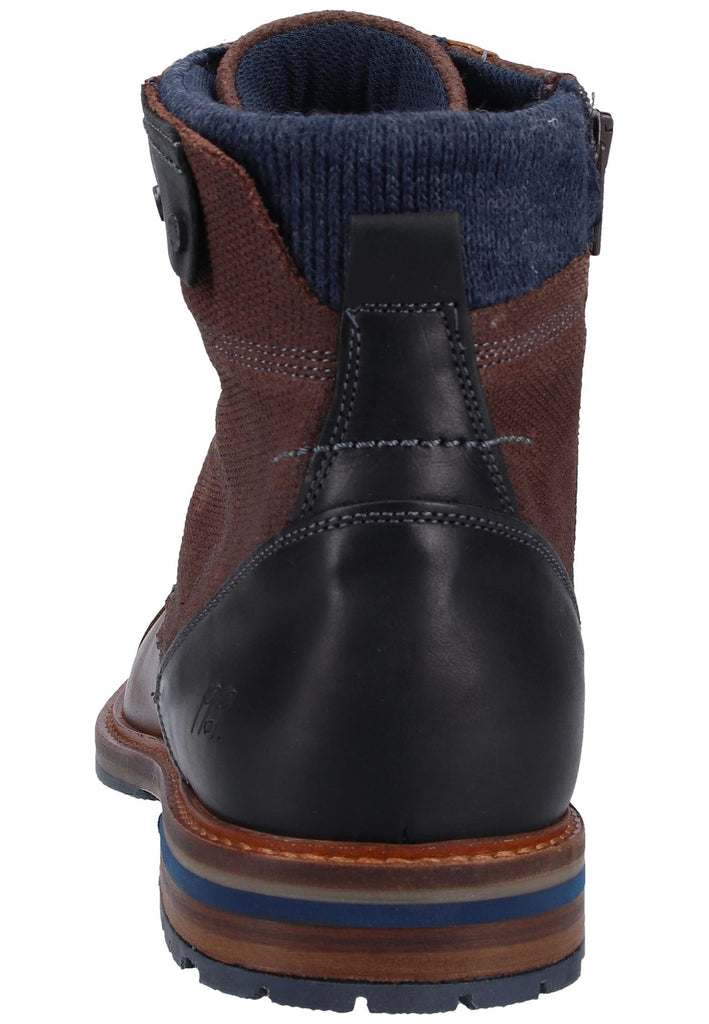 Bullboxer Stiefelette Leder/Textil Braun