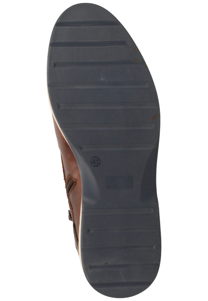 Bullboxer Stiefelette Leder/Textil Braun