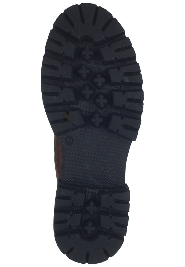 Bullboxer Stiefelette Leder/Textil Braun Warmfutter