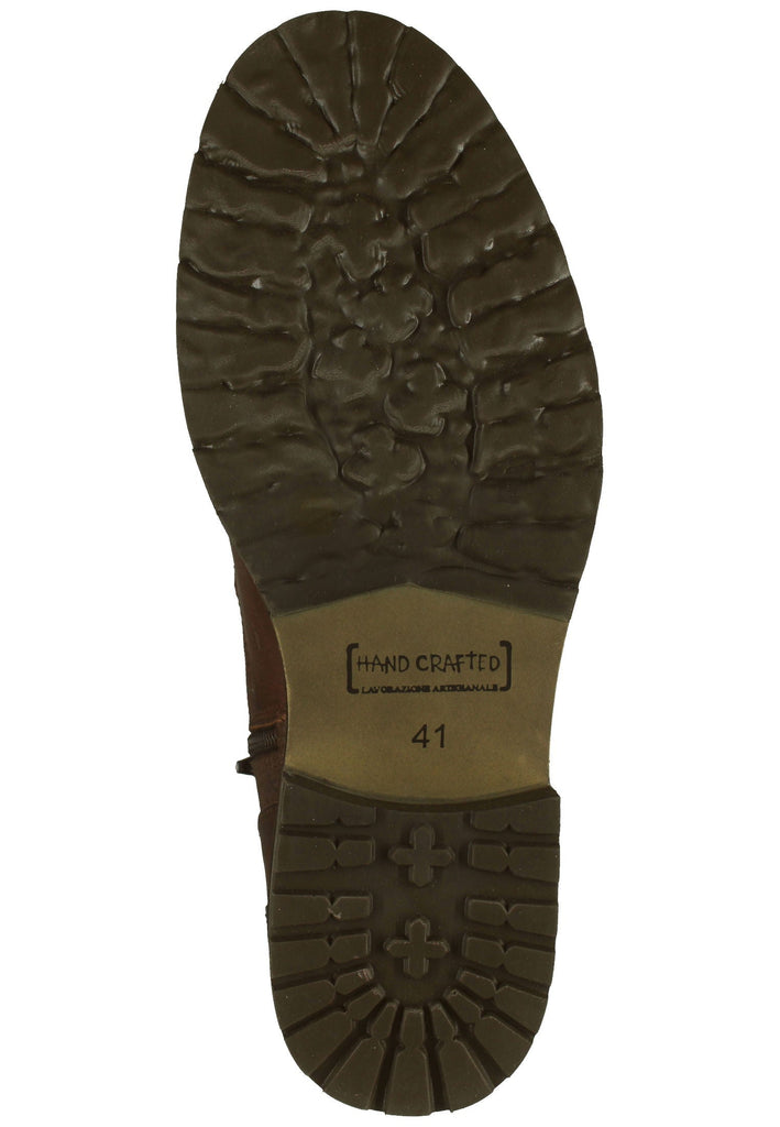 Bullboxer Stiefelette Leder/Textil Braun Warmfutter