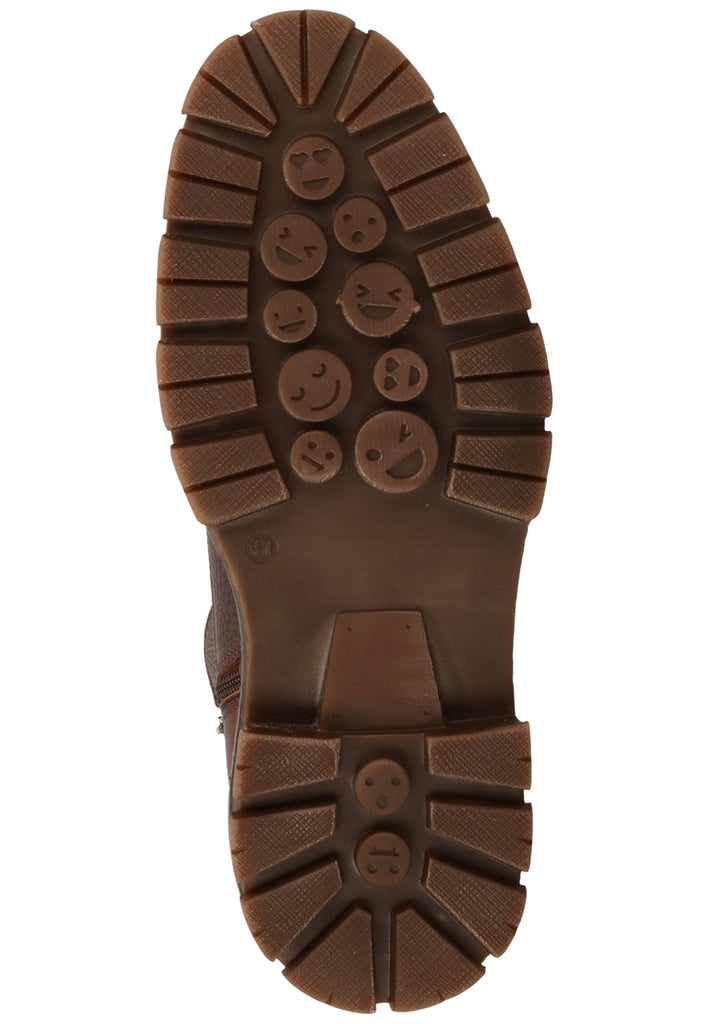 Bullboxer Stiefelette Leder/Textil Brown