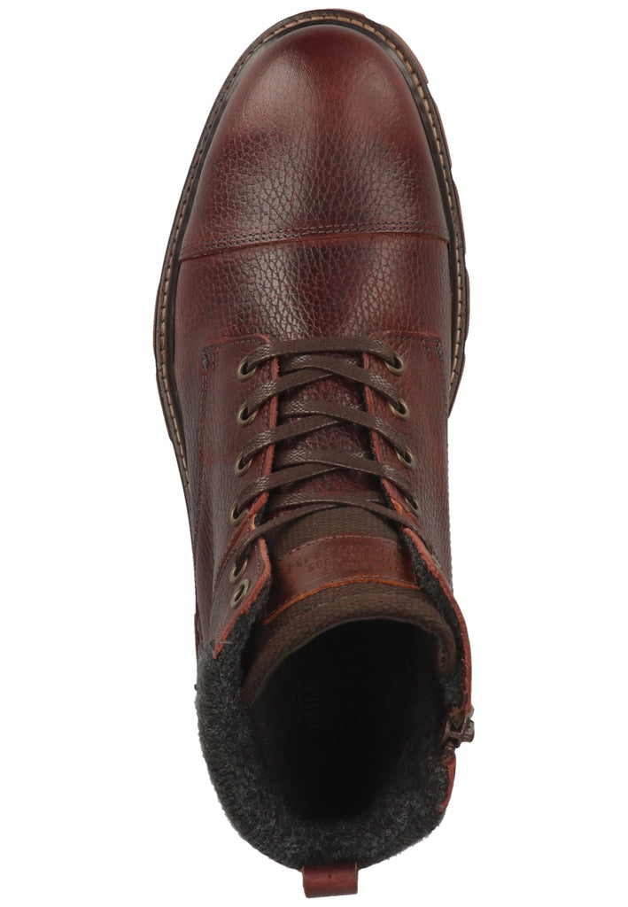 Bullboxer Stiefelette Leder/Textil Brown