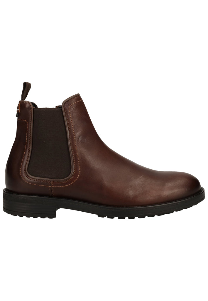 Bullboxer Stiefelette Leder/Textil Brown