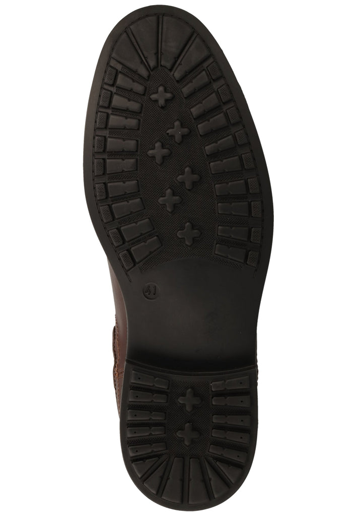 Bullboxer Stiefelette Leder/Textil Brown