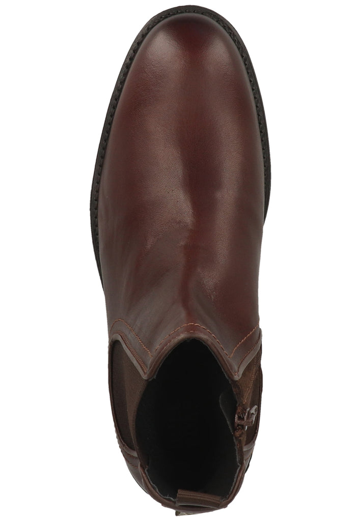 Bullboxer Stiefelette Leder/Textil Brown