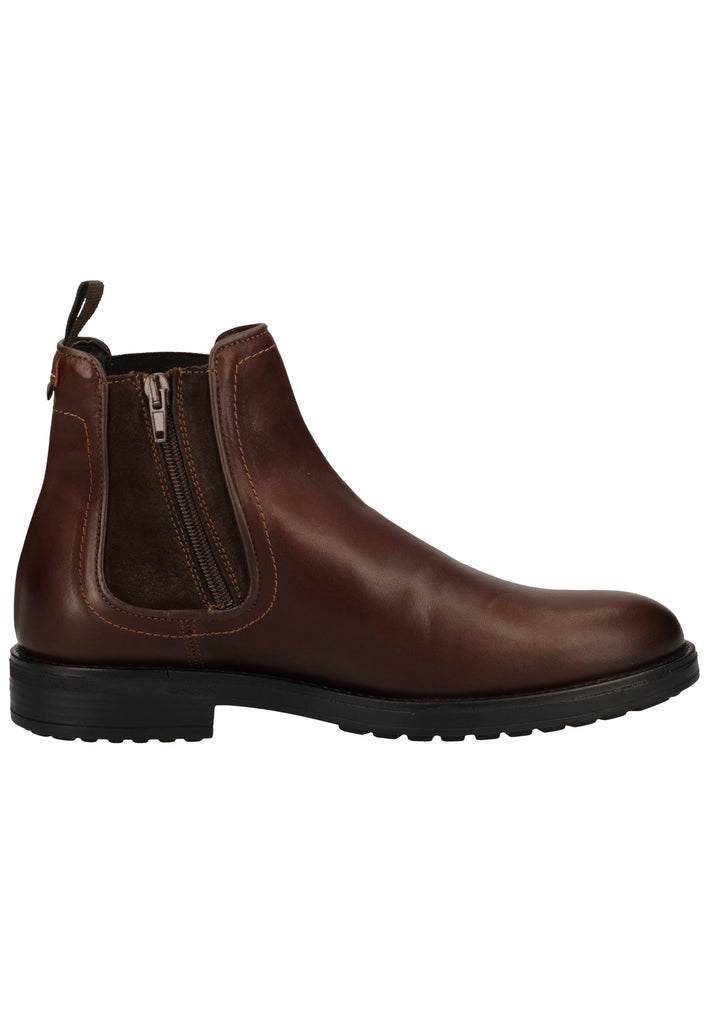 Bullboxer Stiefelette Leder/Textil Brown