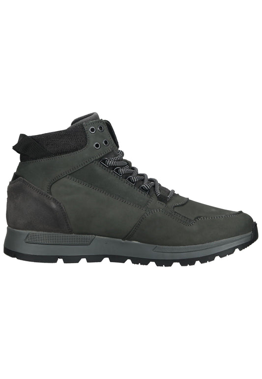 Bullboxer Stiefelette Leder/Textil Dunkelbraun