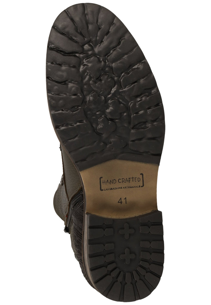 Bullboxer Stiefelette Leder/Textil Khaki Warmfutter