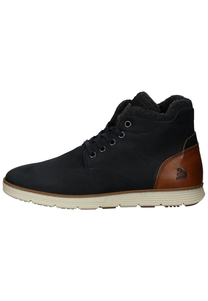 Bullboxer Stiefelette Leder/Textil Navy