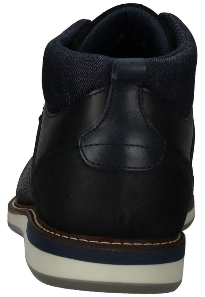 Bullboxer Stiefelette Leder/Textil Navy