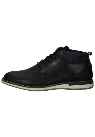 Bullboxer Stiefelette Leder/Textil Navy