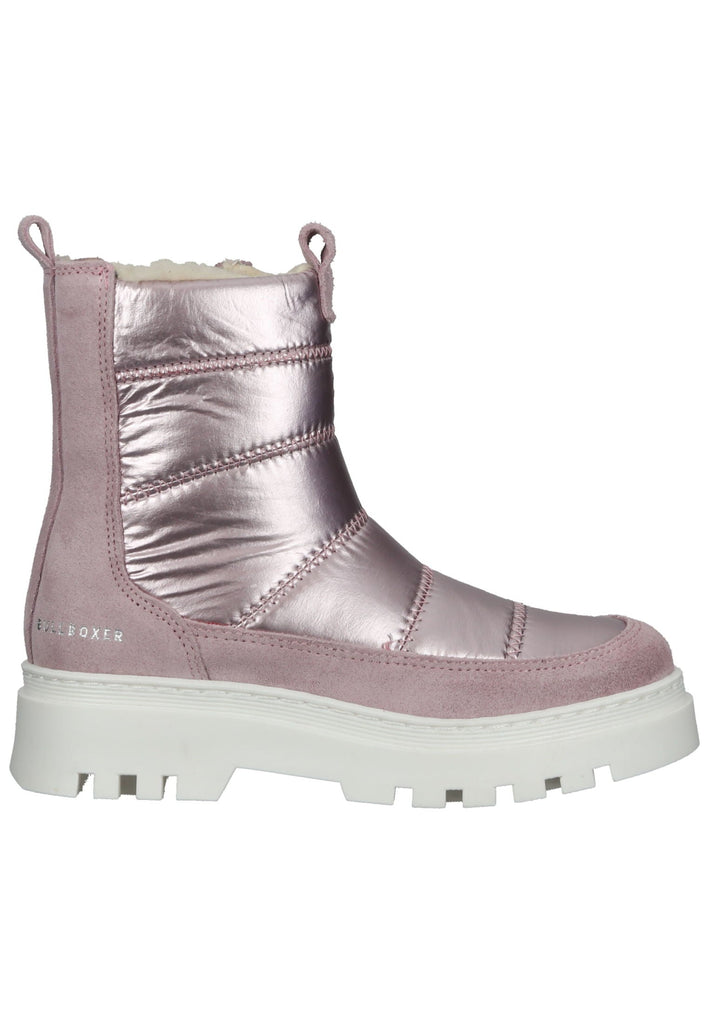 Bullboxer Stiefelette Leder/Textil Pink Warmfutter