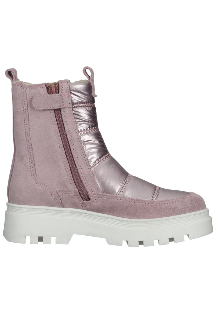Bullboxer Stiefelette Leder/Textil Pink Warmfutter