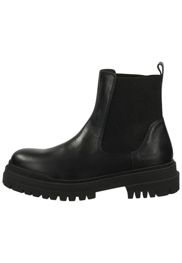 Bullboxer Stiefelette Leder/Textil Schwarz