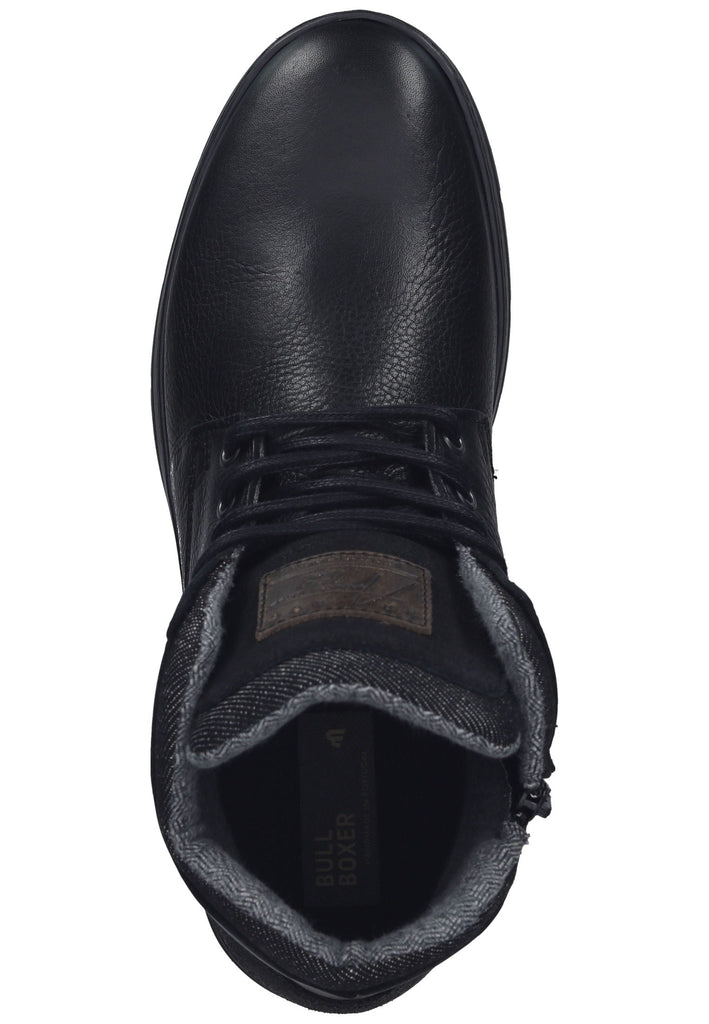 Bullboxer Stiefelette Leder/Textil Schwarz