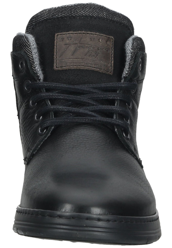 Bullboxer Stiefelette Leder/Textil Schwarz