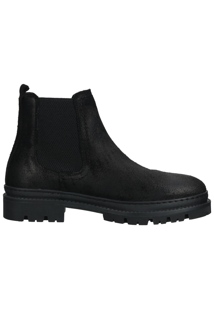 Bullboxer Stiefelette Leder/Textil Schwarz