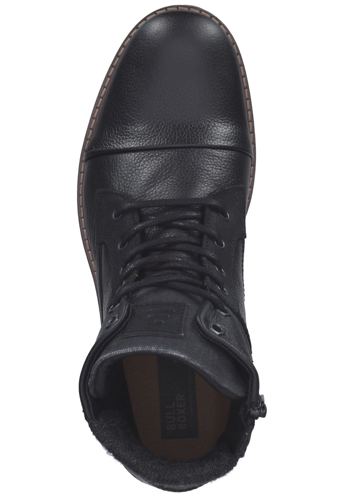 Bullboxer Stiefelette Leder/Textil Schwarz