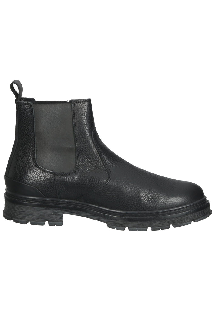 Bullboxer Stiefelette Leder/Textil Schwarz