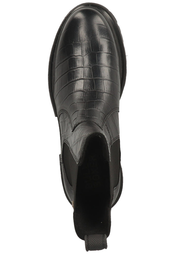 Bullboxer Stiefelette Leder/Textil Schwarz