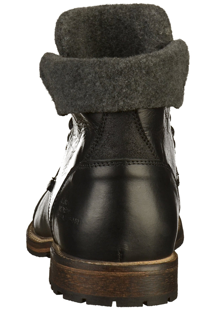 Bullboxer Stiefelette Leder/Textil Schwarz