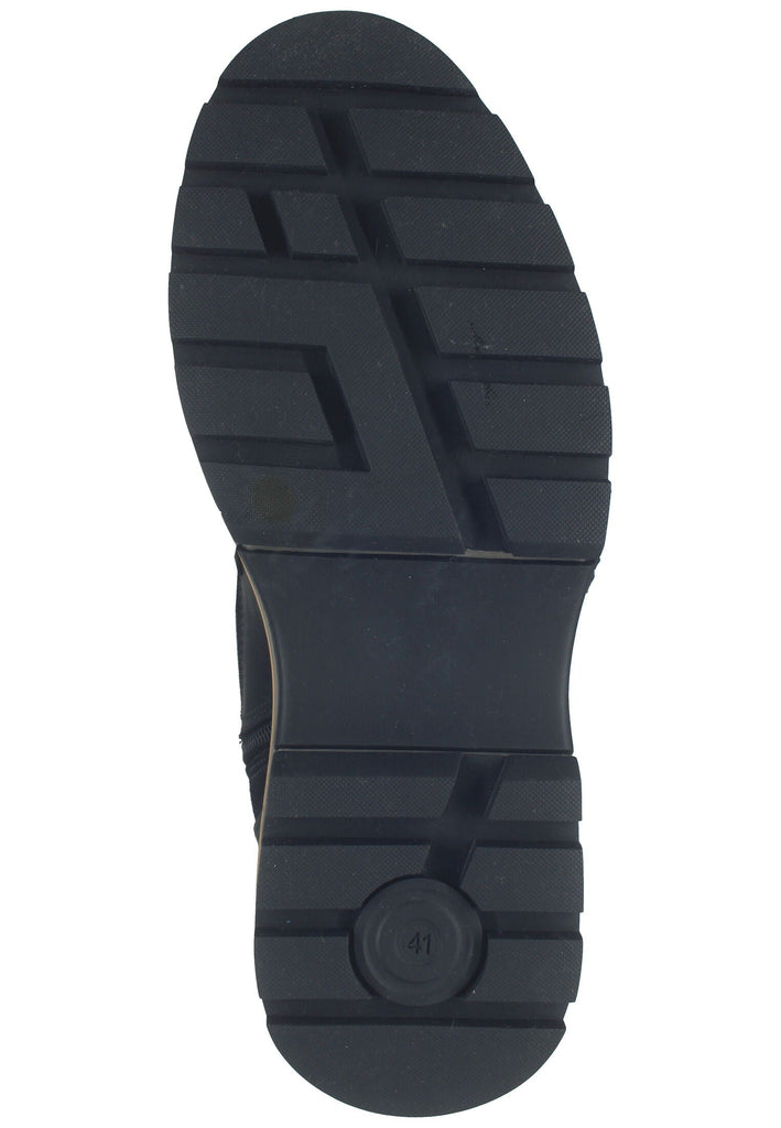 Bullboxer Stiefelette Leder/Textil Schwarz Warmfutter