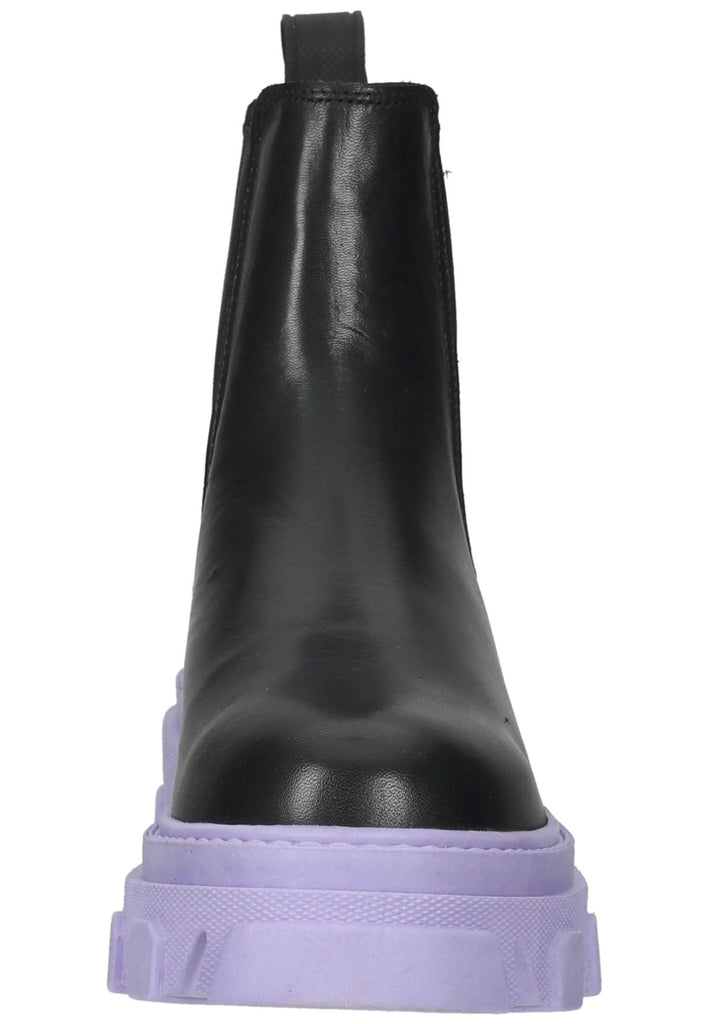 Bullboxer Stiefelette Leder Violett/Schwarz