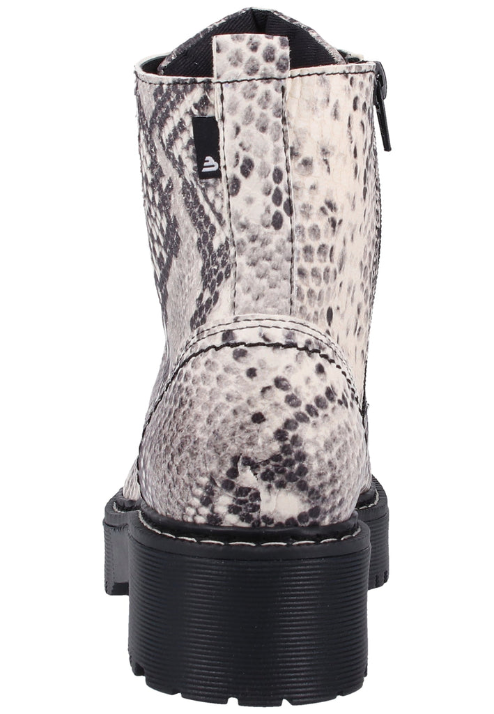 Bullboxer Stiefelette Leder Weiß