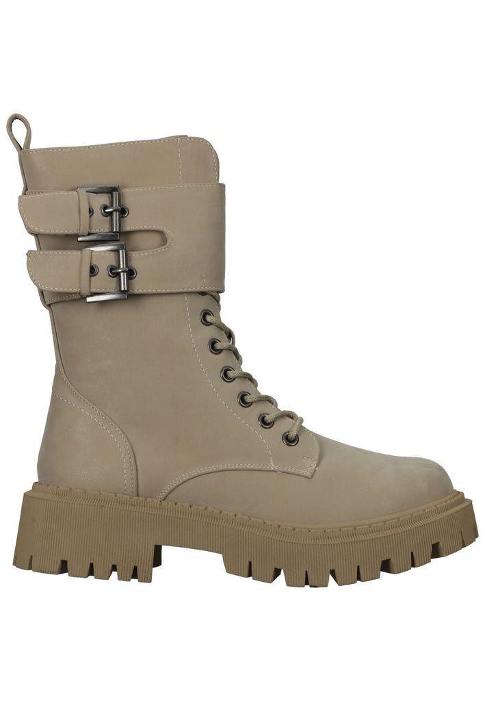 Bullboxer Stiefelette Lederimitat Beige