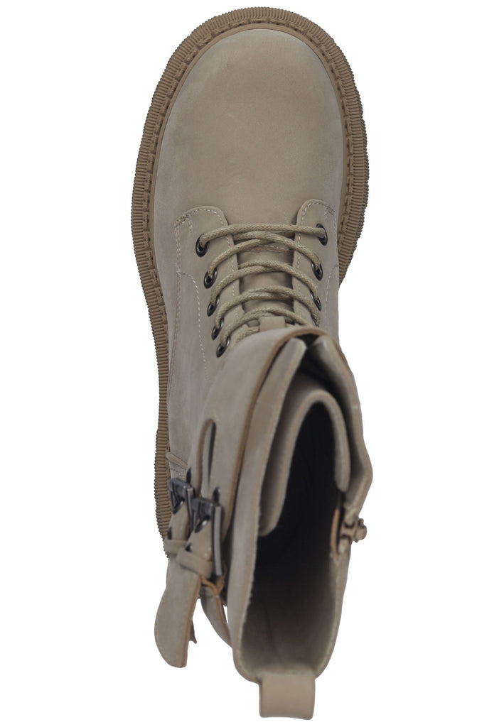 Bullboxer Stiefelette Lederimitat Beige