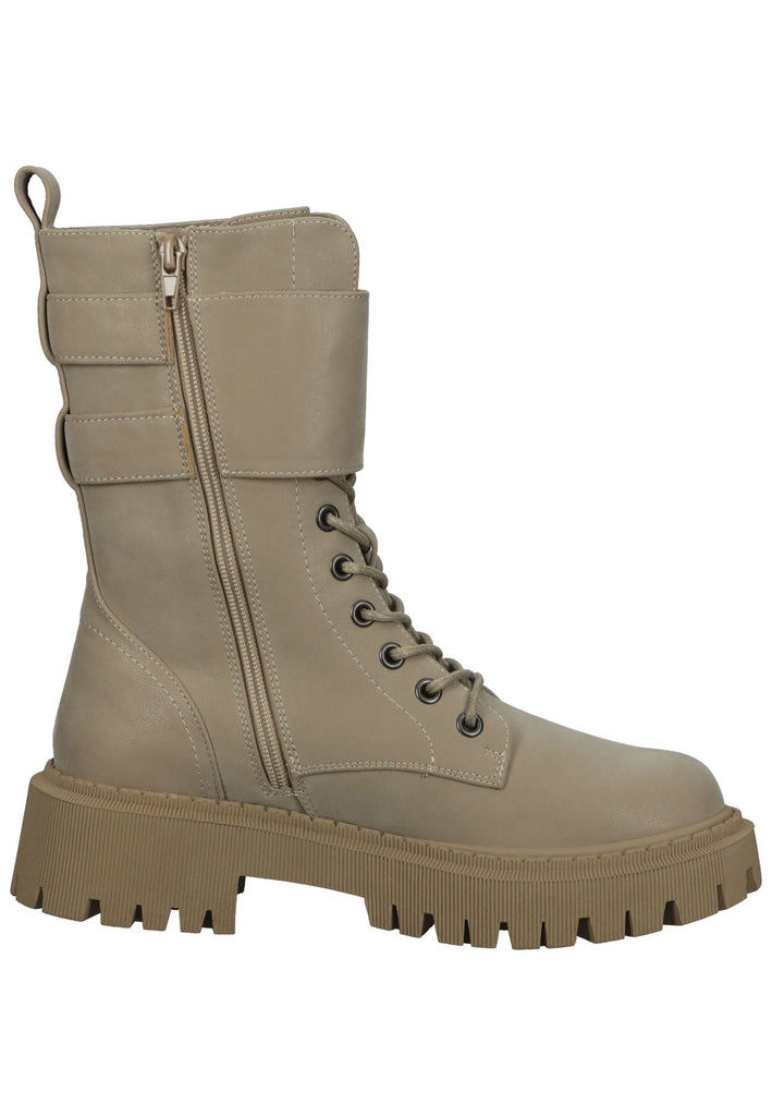 Bullboxer Stiefelette Lederimitat Beige