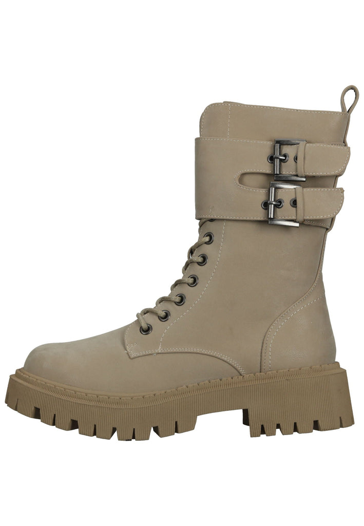 Bullboxer Stiefelette Lederimitat Beige