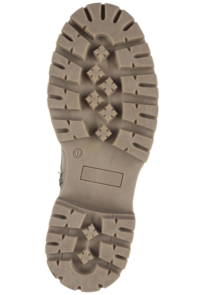 Bullboxer Stiefelette Lederimitat Beige