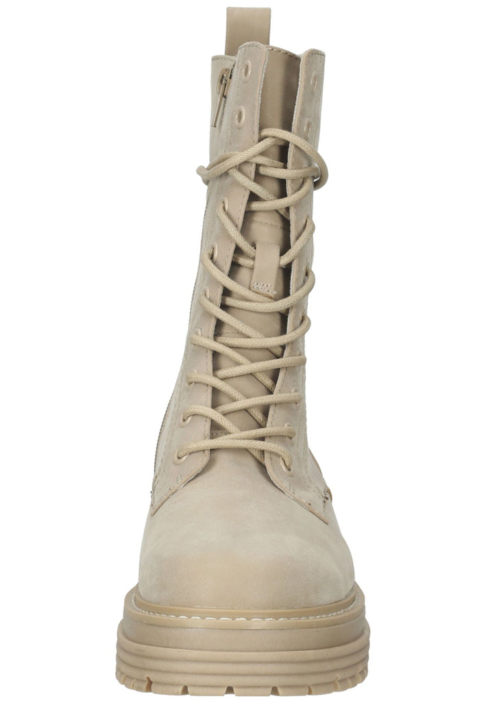 Bullboxer Stiefelette Lederimitat Beige