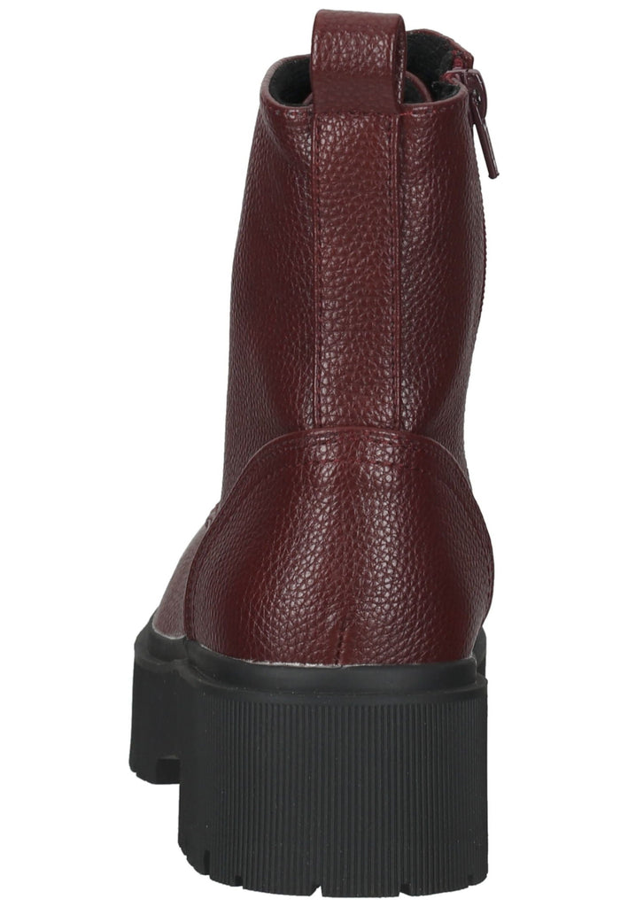 Bullboxer Stiefelette Lederimitat Bordeaux