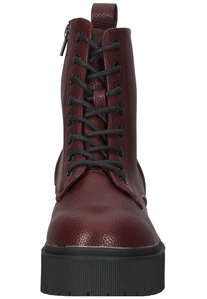 Bullboxer Stiefelette Lederimitat Bordeaux